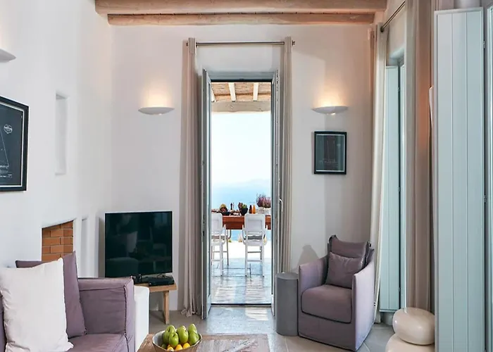 Exquisite Mykonos Exclusive 3 Bedroom Private Pool Βίλα *