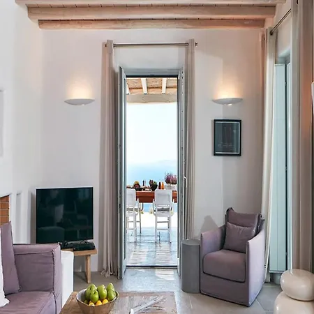 빌라 Exquisite Mykonos Exclusive 3 Bedroom Private Pool Mykonos Town